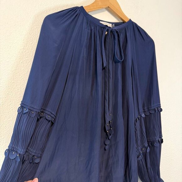 Ramy Brook Coco Puff Sleeve Blouse Size Small - Picture 1 of 13